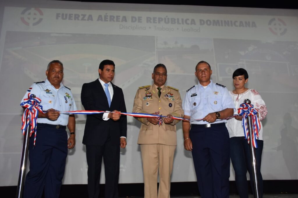 Inauguran Complejo Deportivo en Base Aérea San Isidro