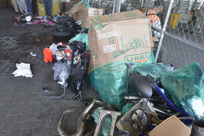 Aduanas descubre motocicletas robadas y no declaradas
