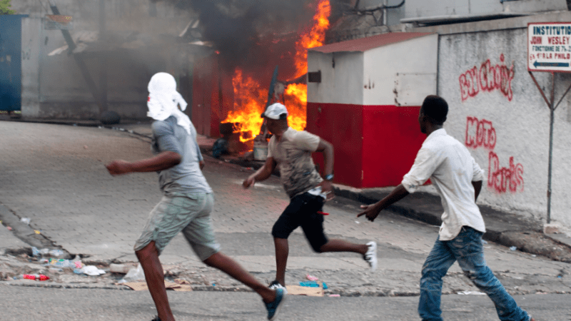 Protesta en Haití deja personas heridas