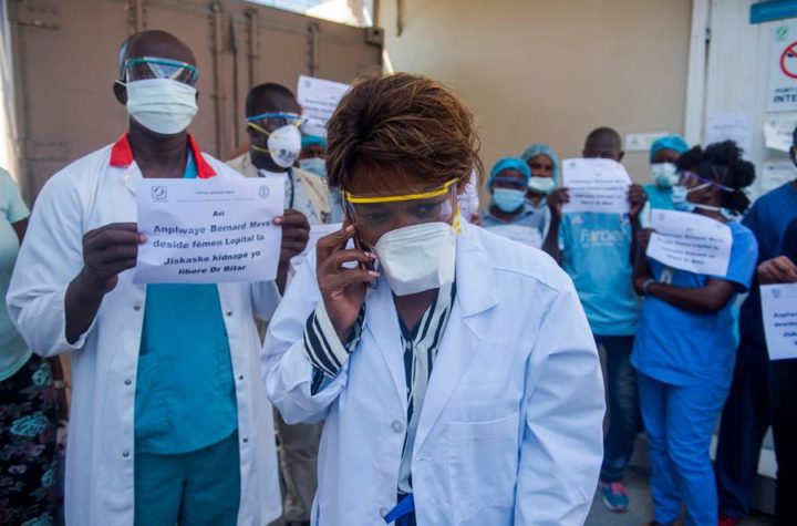 Uno de los mejores hospitales de Haití para por el secuestro de su director