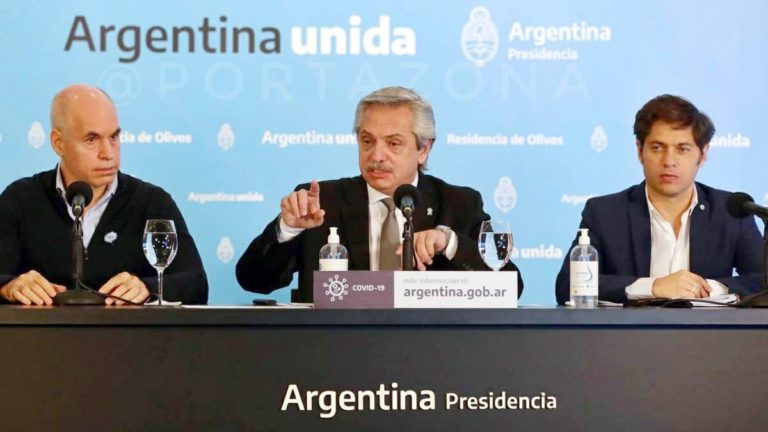 Argentina amplía 21 días la cuarentena en zonas de riesgo, como Buenos Aires