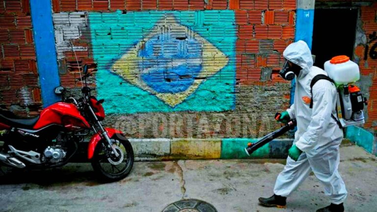 Brasil rebasa los 1,6 millones de casos y roza 65.000 muertes por COVID-19