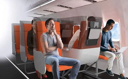 ¿Sabías qué algunas aerolíneas debido al coronavirus están discutiendo acerca de la eliminación de los asientos intermedios para mantener el distanciamiento social?