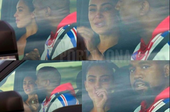 El tenso encuentro entre Kim Kardashian y Kanye West: lágrimas y tristeza dentro del auto