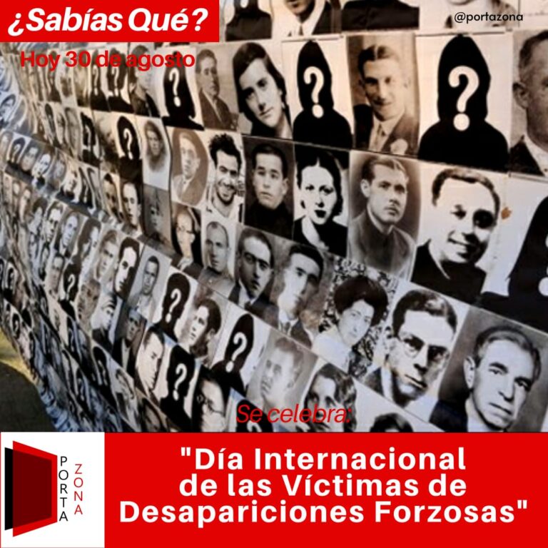 Día Internacional de las Víctimas de Desapariciones Forzosas