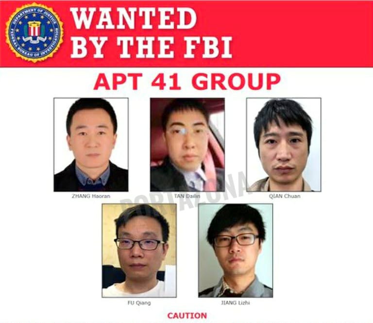 El Departamento de Justicia de EEUU denunció a cinco ciudadanos chinos por hackear a más de 100 compañías e instituciones