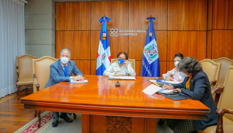 Miriam Germán y embajadora EE.UU. tratan sobre combate al narcotráfico y crimen organizado