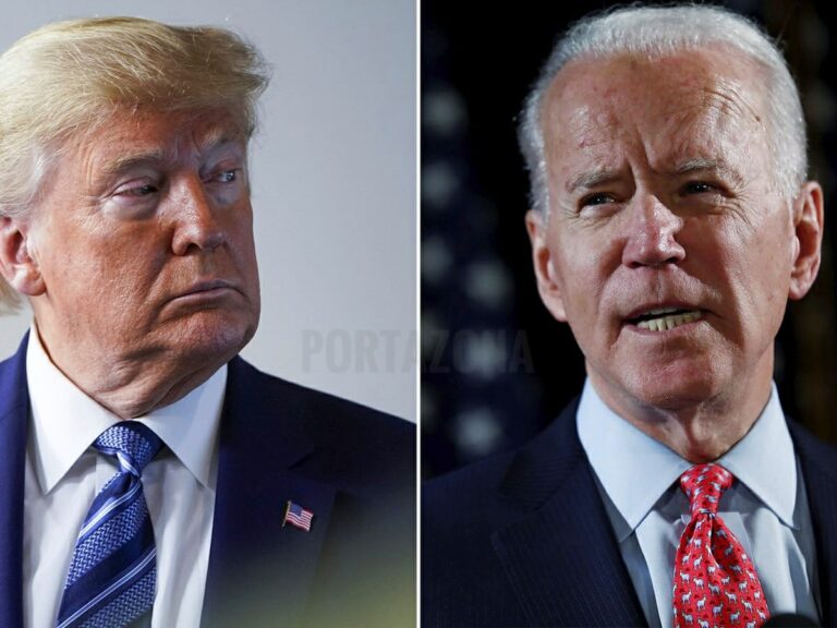 Trump dice que no participará en un debate virtual con Biden