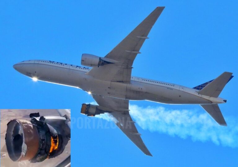 Boeing recomienda suspender los vuelos de sus aviones 777 equipados con el mismo motor que se incendió en una aeronave en EE.UU.