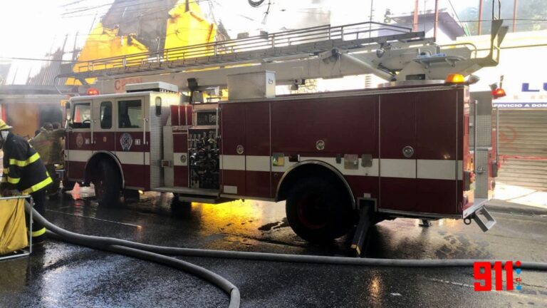 Sistema 9-1-1 informa fue sofocado incendio de tienda de bicicletas en el Distrito Nacional