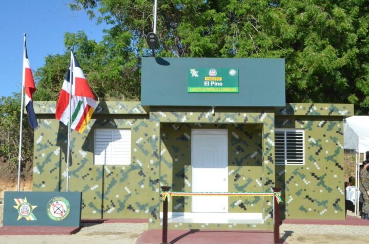 Ejército de República Dominicana inaugura puesto Militar “El Pino” en Dajabón