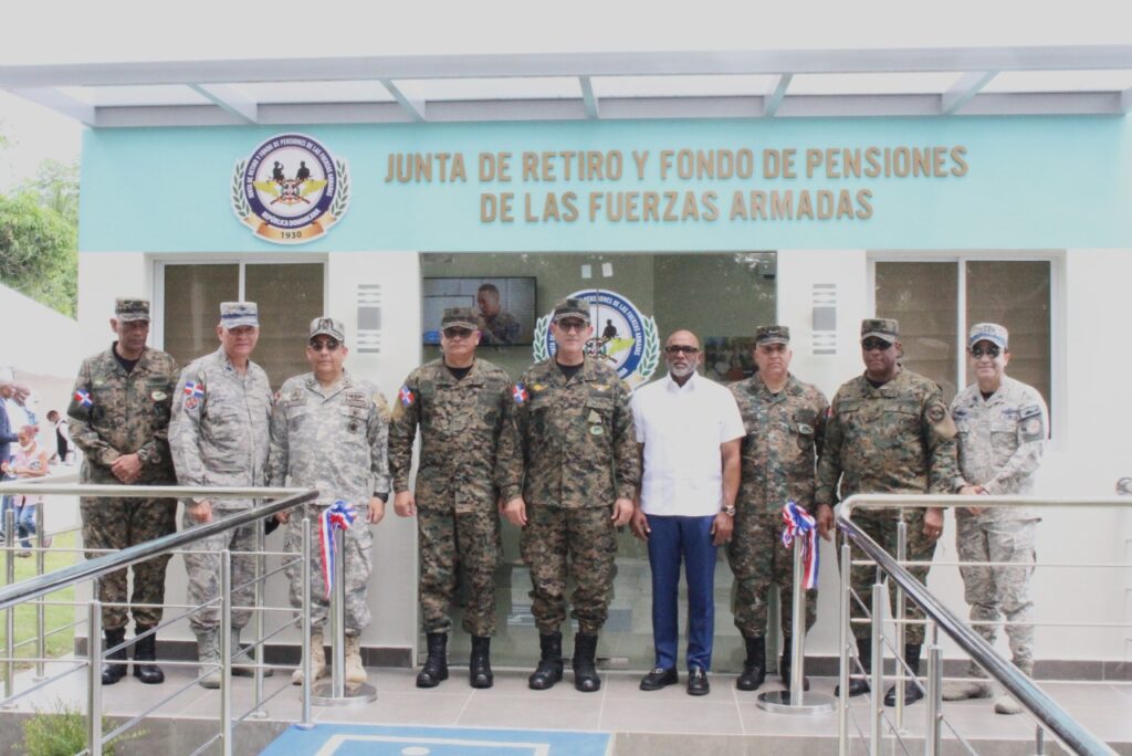 Junta de Retiro y Fondo de Pensiones inaugura séptima Oficina Coordinadora en San Isidro, provincia Santo Domingo